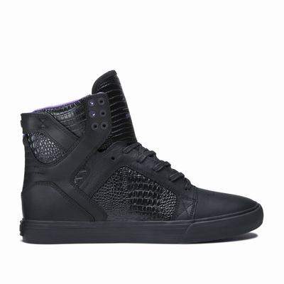 Férfi Supra SKYTOP Magasszárú Cipő HU236095 Fekete